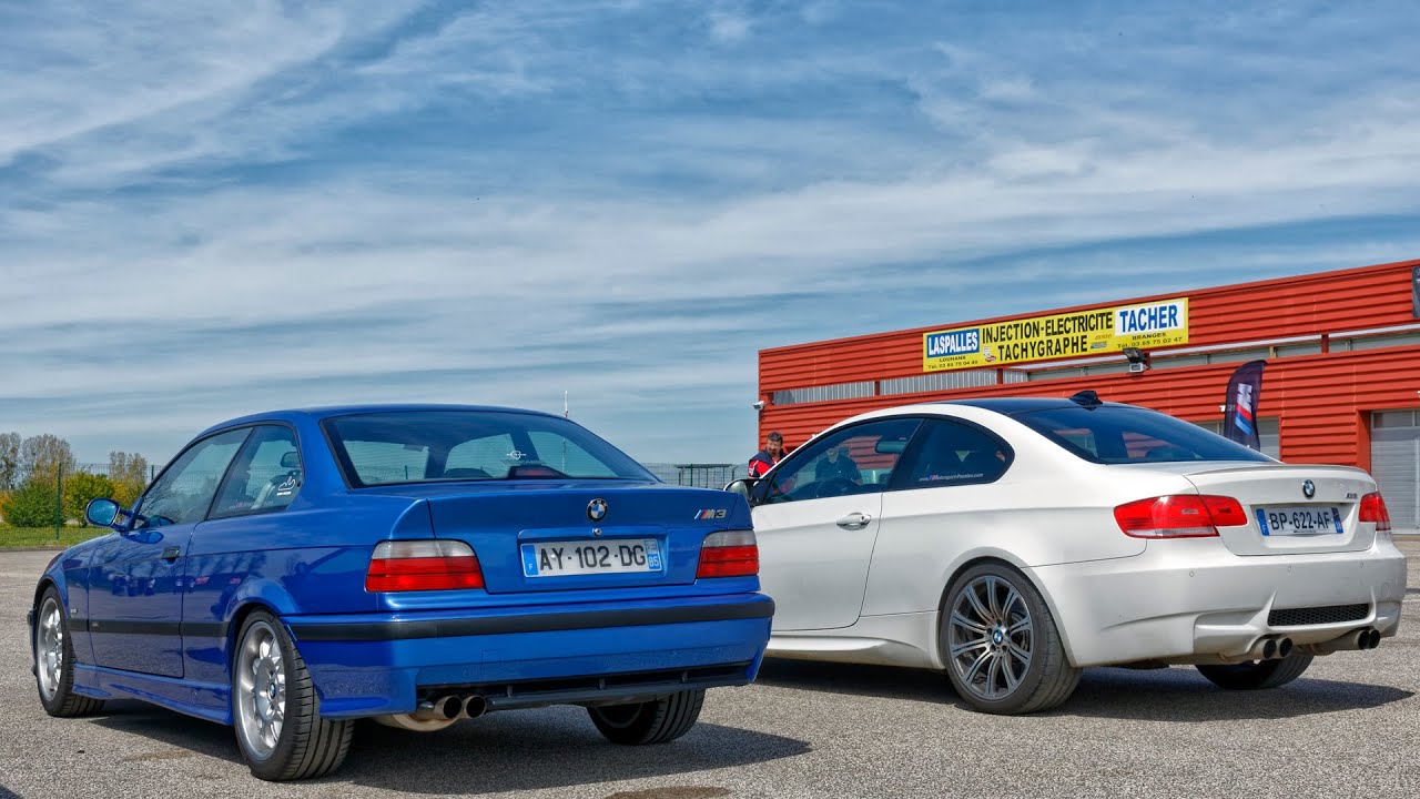 [Circuit] Bresse - BMW M3 E36 3.2L vs M3 E92