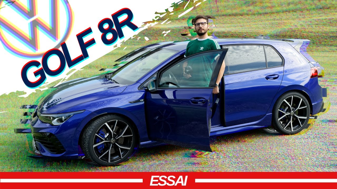 L’essai ABERRANT du nouveau daily de Sylvain : Volkswagen GOLF 8 R