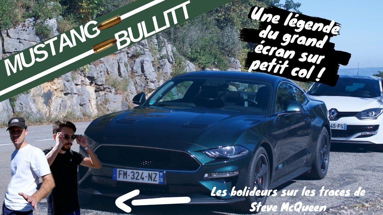 Ford Mustang Bullitt 🇺🇸 Essai de la voiture de Steve McQueen dans le Vercors ⛰