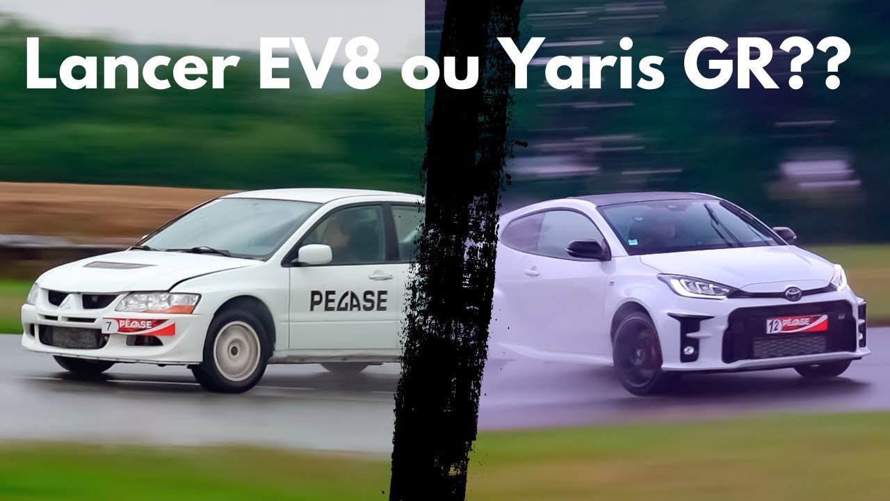 J'ai eu peur ! Yaris GR Vs Mitsubishi Lancer EVO 8